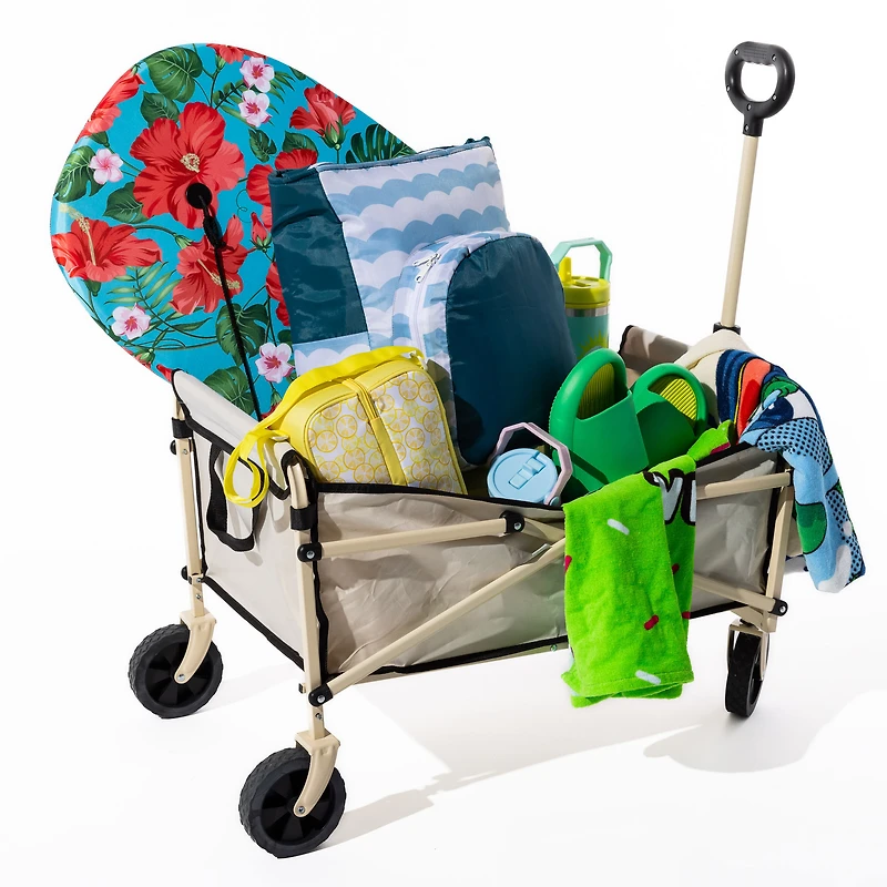 Collapsible Beach Wagon 31.1in x 36.22in