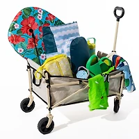Collapsible Beach Wagon 31.1in x 36.22in