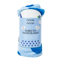 Bubble Tea Shaped Blanket 50in x 60in