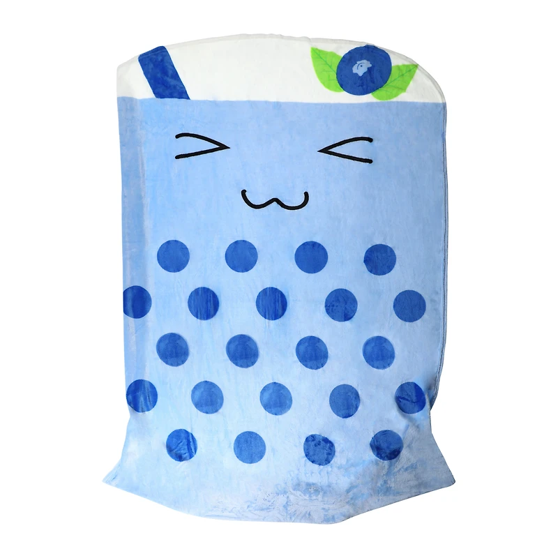 Bubble Tea Shaped Blanket 50in x 60in