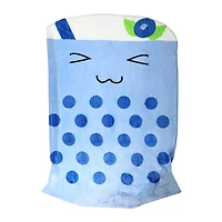 Bubble Tea Shaped Blanket 50in x 60in