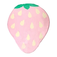 Strawberry Shaped Blanket 50in x 60in