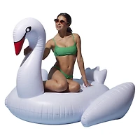 Inflatable Giant Swan Float 61.02in x 59.06in