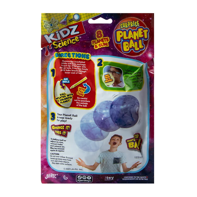 Kidz Science™ Surprise Planet Ball 2-Pcs