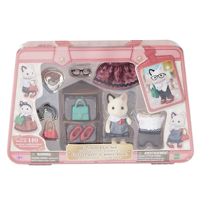 Calico Critters® Town Girl Series Tuxedo Cat Fashion Play Set
