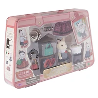 Calico Critters® Town Girl Series Tuxedo Cat Fashion Play Set
