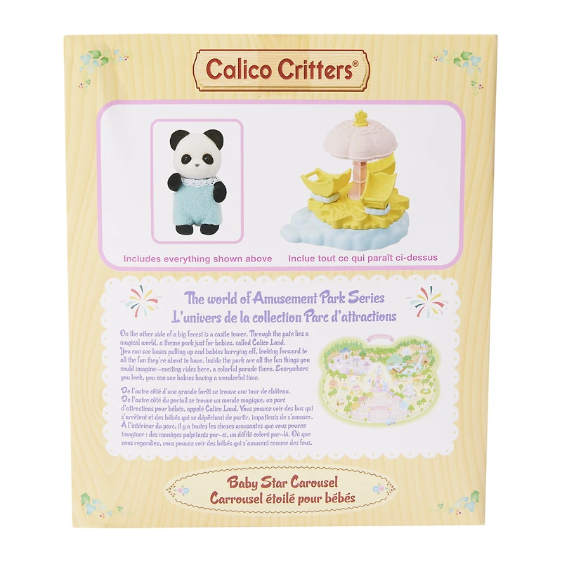 Calico Critters® Baby Star Carousel With Tony Pookie Panda