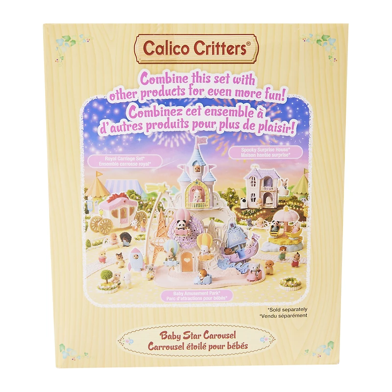 Calico Critters® Baby Star Carousel With Tony Pookie Panda