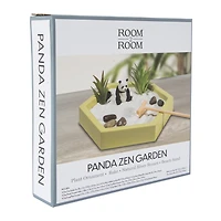 Panda Zen Garden 7in x 8in