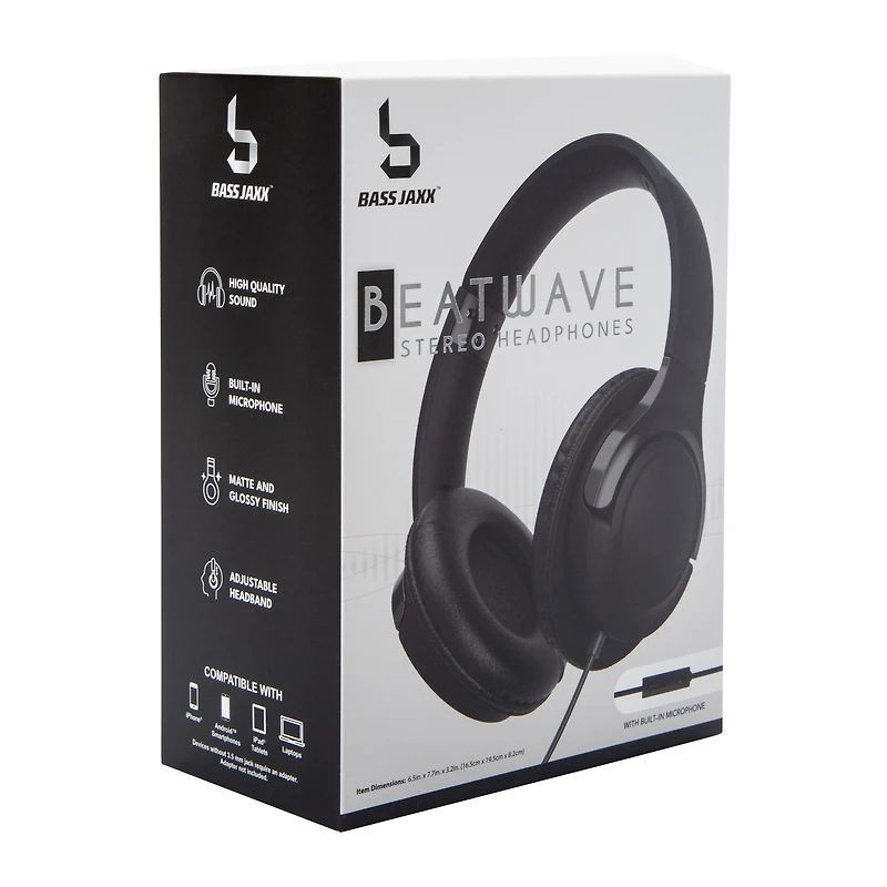 Beatwave Stereo Wired Headphones With Mic
