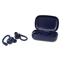 Water-Resistant Bluetooth® LED Earbuds With Microphone & Sport Hooks