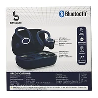 Water-Resistant Bluetooth® LED Earbuds With Microphone & Sport Hooks