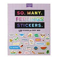 'So Many Feelings' Stickers Book 1,090-Count