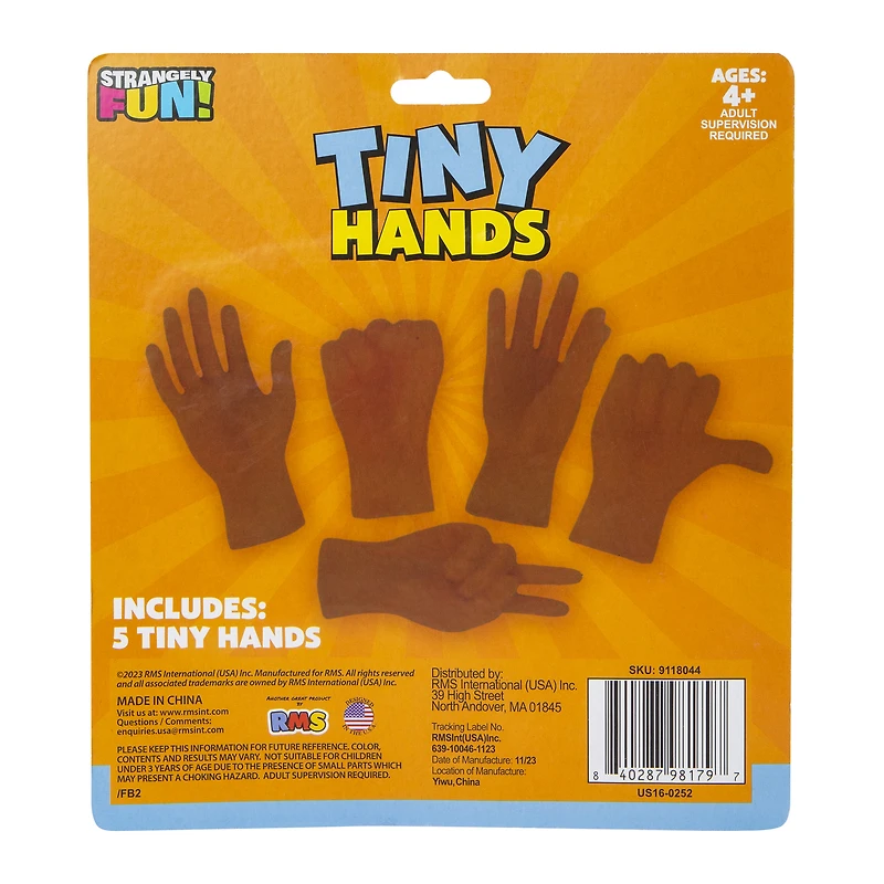 Tiny Human Hands 5-Count