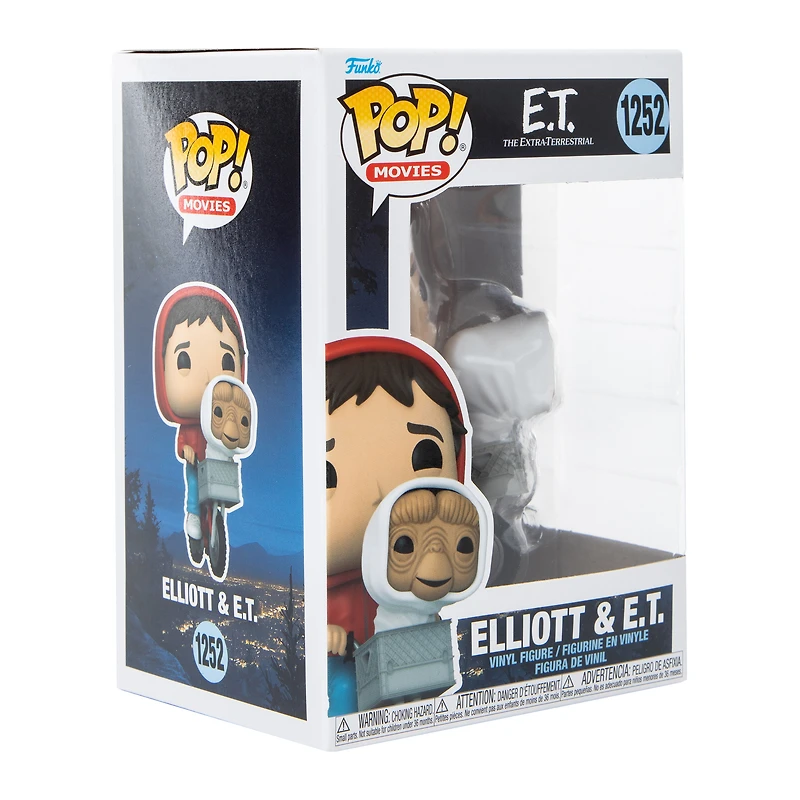 Funko Pop! E.T. Elliott & E.T. On Bike Vinyl Figure
