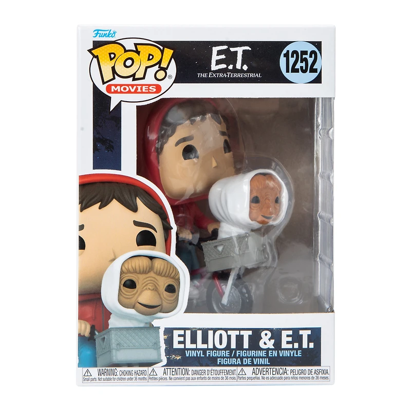 Funko Pop! E.T. Elliott & E.T. On Bike Vinyl Figure
