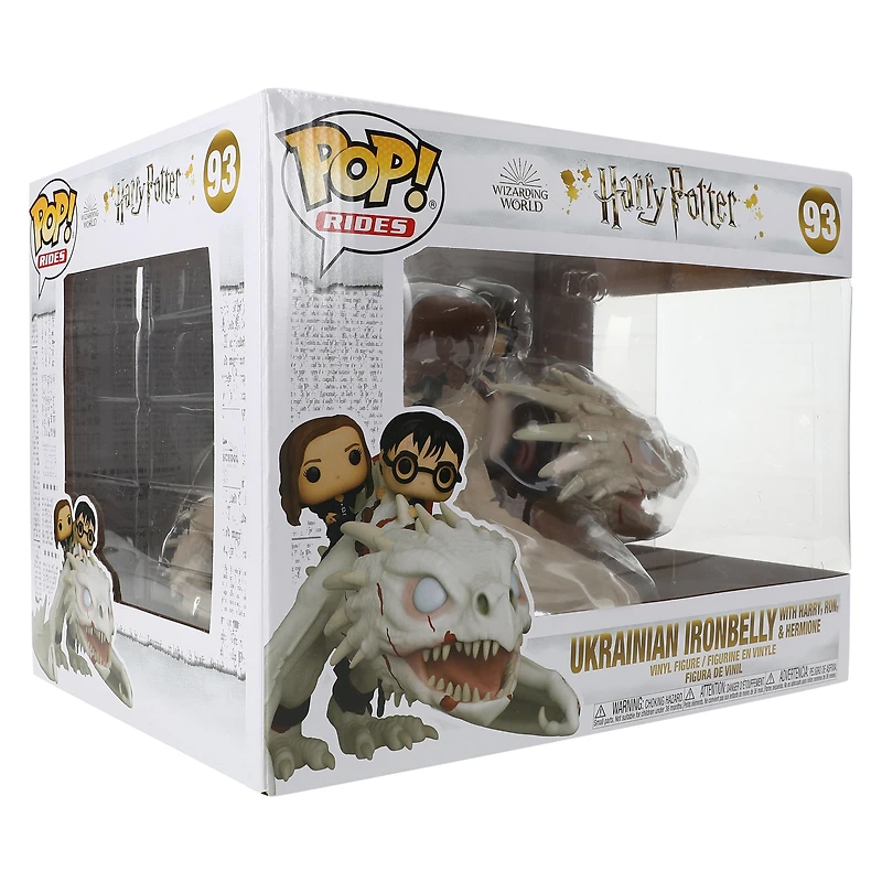Funko Pop! Rides Harry Potter™ Ukrainian Ironbelly With Harry, Ron & Hermione