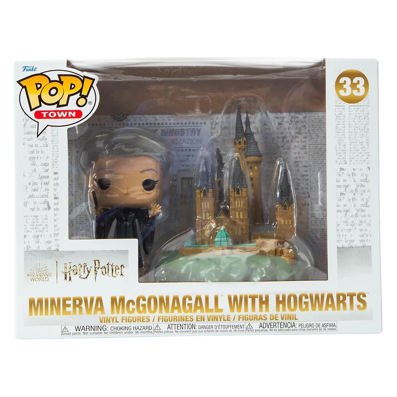 Funko Pop! Harry Potter™ Minerva McGonagall™ With Hogwarts™ Vinyl Figure