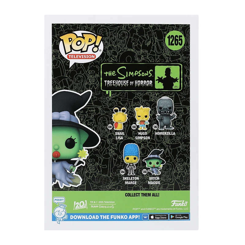 Funko Pop! The Simpsons™ Treehouse Of Horror Witch Maggie Vinyl Figure