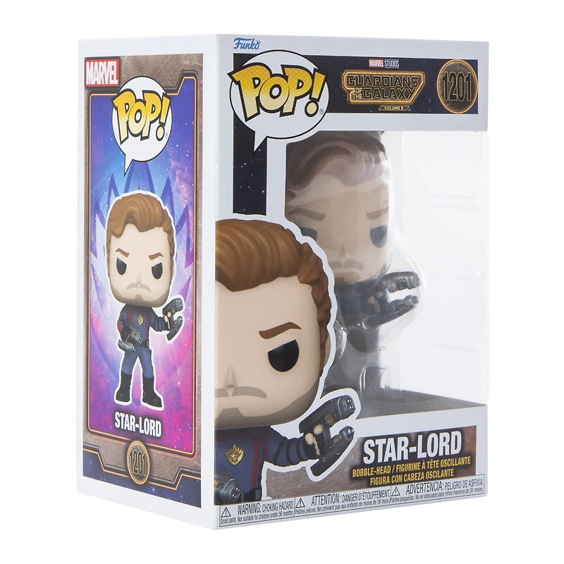 Funko Pop! Guardians Of The Galaxy Star-Lord Bobble-Head