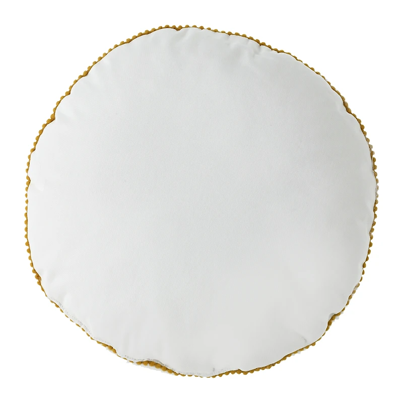 Happy Face Throw Pillow 15in