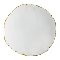 Happy Face Throw Pillow 15in