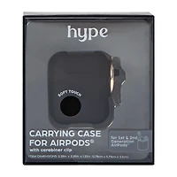 Hype AirPods® Carrying Case With Carabiner Clip