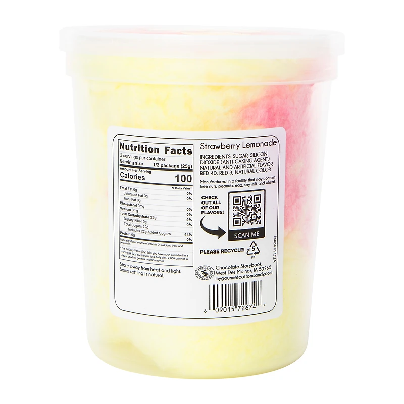 Strawberry Lemonade Cotton Candy 1.75oz