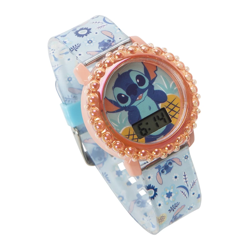 Disney Stitch Flashing LCD Watch