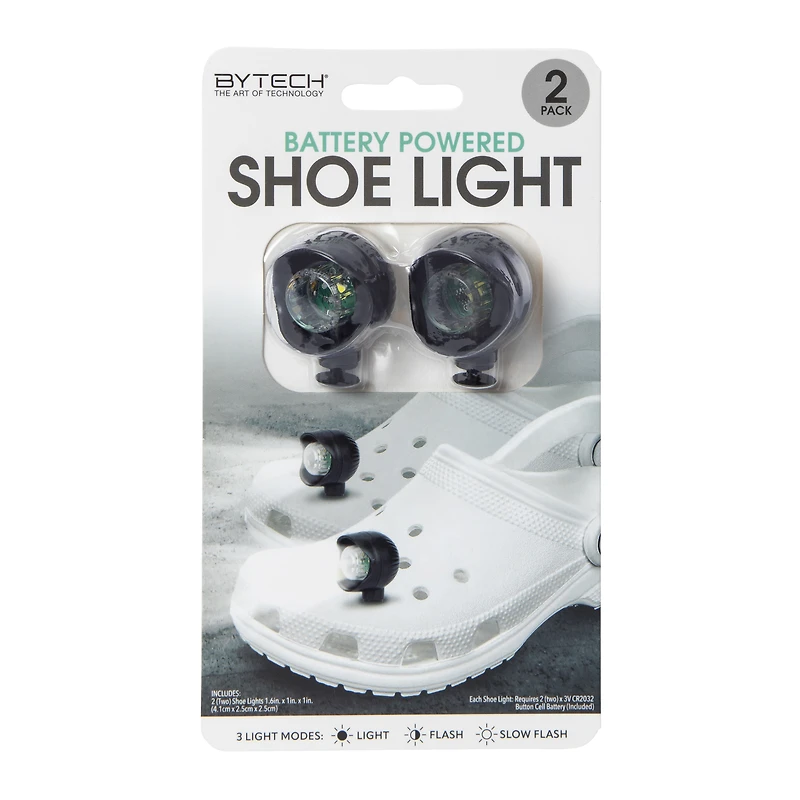 Battery Powered Shoe Light 2-Count