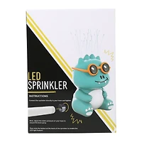 LED Dinosaur Sprinkler 5.27in x 6.338in