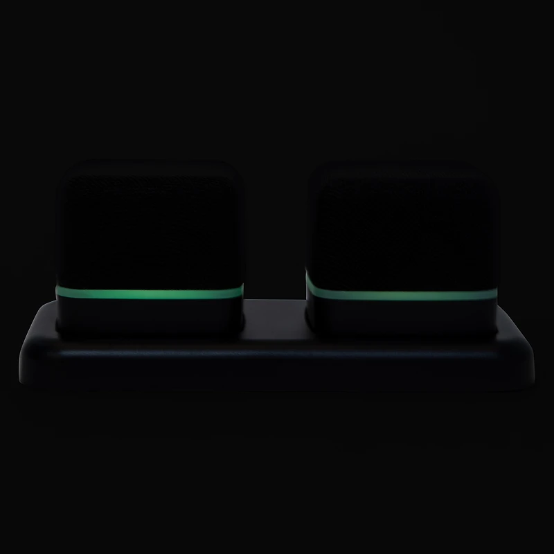 Dual Bluetooth® LED Wireless Speakers 2-Pack