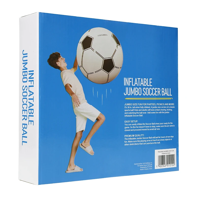 Inflatable Jumbo Soccer Ball 3ft