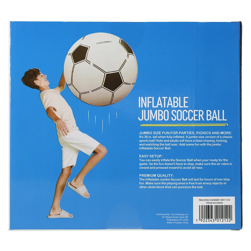 Inflatable Jumbo Soccer Ball 3ft