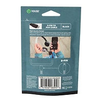 4ft 8-Pin To Aux Audio Cable