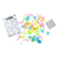 Glowing Universe Glow In The Dark Stars & Planets Set 100-Piece