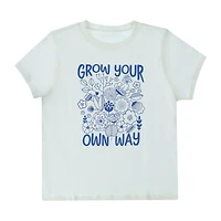 Girls Grow Your Own Way Graphic Tee