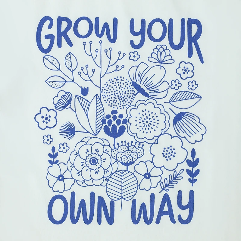 Girls Grow Your Own Way Graphic Tee