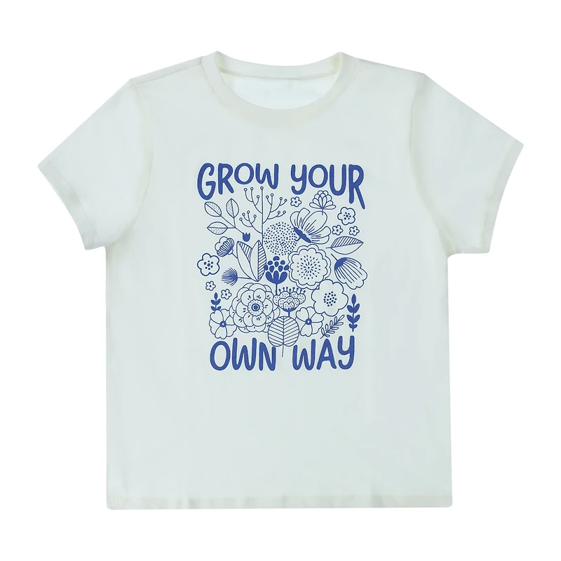 Girls Grow Your Own Way Graphic Tee