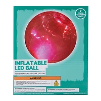 LED Inflatable Pool Ball 18in