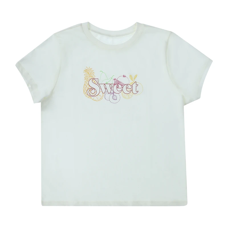 Girls Sweet Fruits Graphic Tee