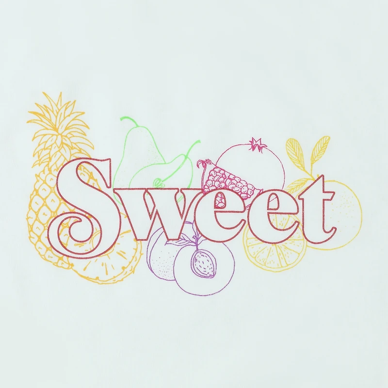 Girls Sweet Fruits Graphic Tee