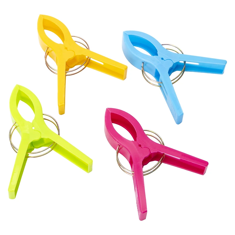 Beach Chair Towel Clips 4-Count