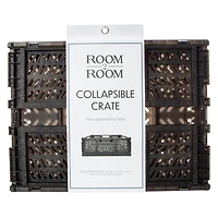 Large Collapsible Glitter Crate 15.75in x 11.8in