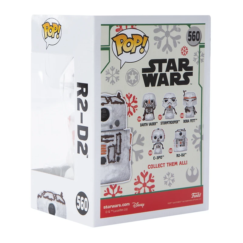 Funko Pop! Star Wars R2-D2 Holiday Bobble-Head Figure