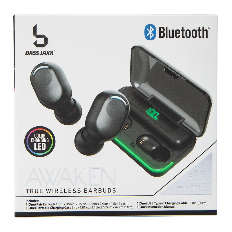 Awaken True Wireless Earbuds With Mic