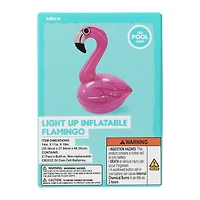 Inflatable LED Flamingo Pool Light 14in x 19in