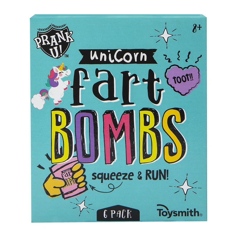 Prank U!™ Unicorn Fart Bombs 6-Count