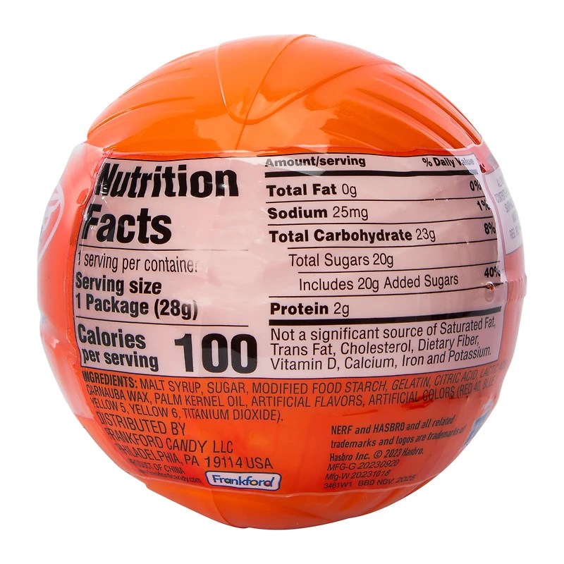 NERF® Sports Game With Gummy Candy Blind Bag