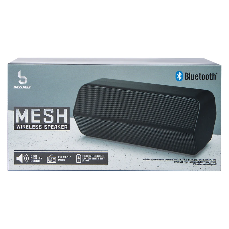 Mesh Wireless Speaker 6.46in